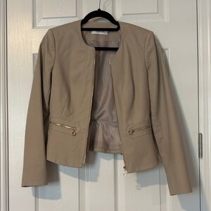 Calvin Klein Tan Women's Blazer
